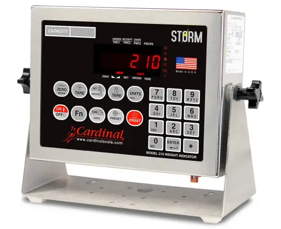 Click Here To Enlarge This Photo Of CARDINAL 210 WEIGHT INDICATOR