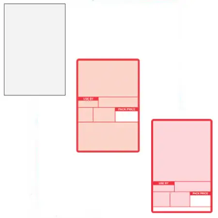Click Here To Enlarge This Photo Of AVERY LABELS FOR M XM XS & IX SERIES
