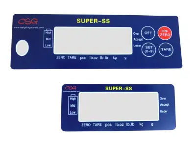 CSG SUPER-SS REPLACEMENT OVERLAYS