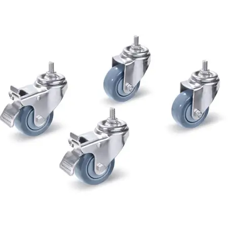 Click Here To Enlarge This Photo Of Set of 4 castor wheels for CSG BR-MS &lpar;Models up to 150 Kg only&rpar;